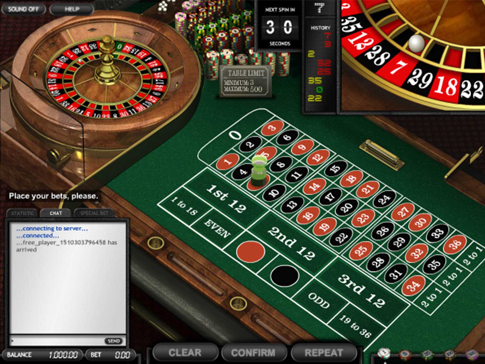 Screenshot de Common Draw Roulette de Betsoft